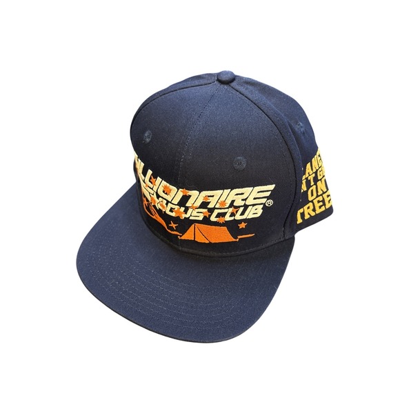 Billionaire Boys Club Navy Snapback Hat PlanITS Dont Grow On Trees Bear WHM - Picture 2 of 10